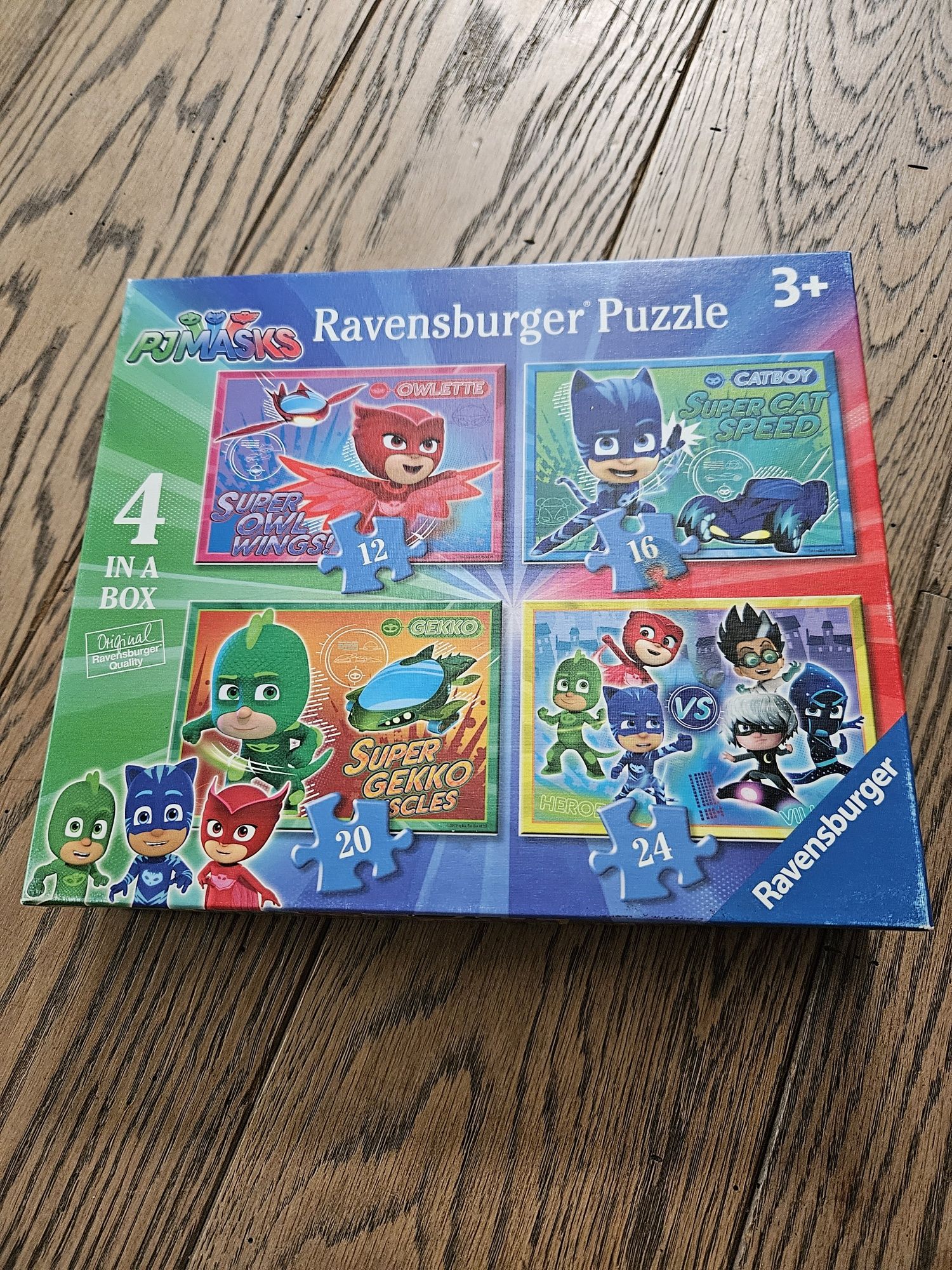 Puzzle 4 w 1 pj mask