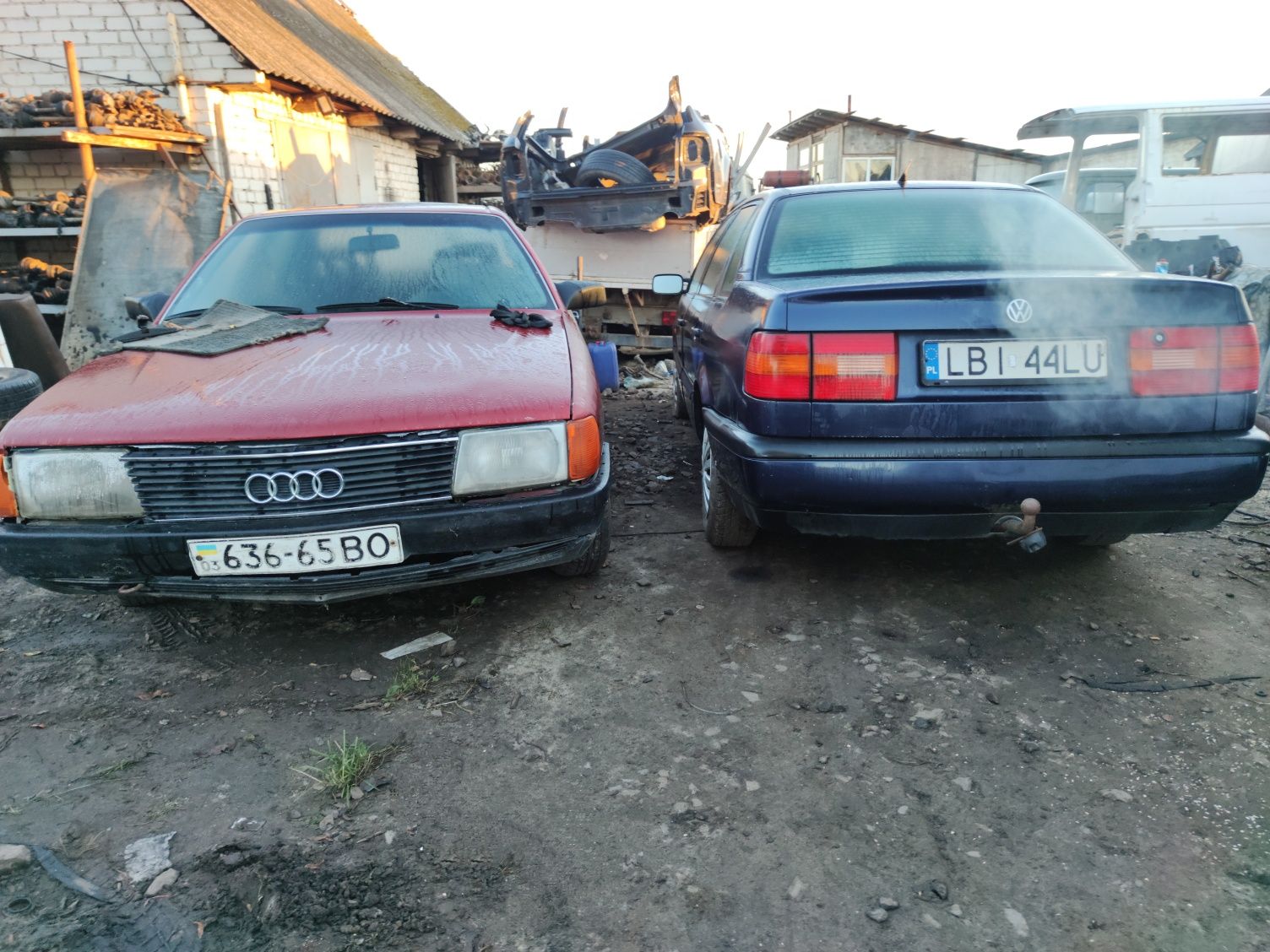 Фара Audi 100 c3 ауді 100 с4