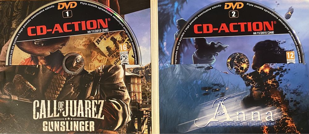 Gry PC CD-Action 2x DVD nr 248:  Call Of Juarez, Anna, World Basketbal