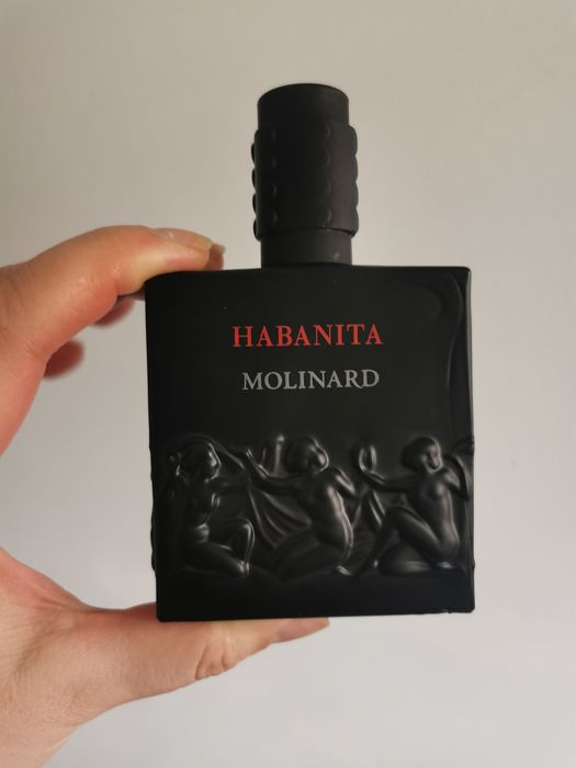 Habanita Molinard 75ml EDP zużyte nie więcej, jak 3-5ml seria 31105A