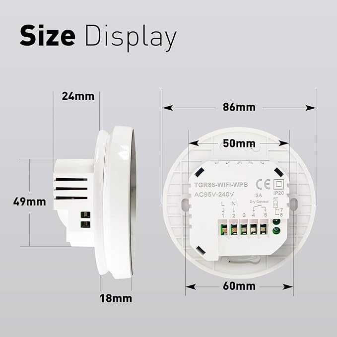 Termostat, termostat smart, WI-FI. termostat pokojowy