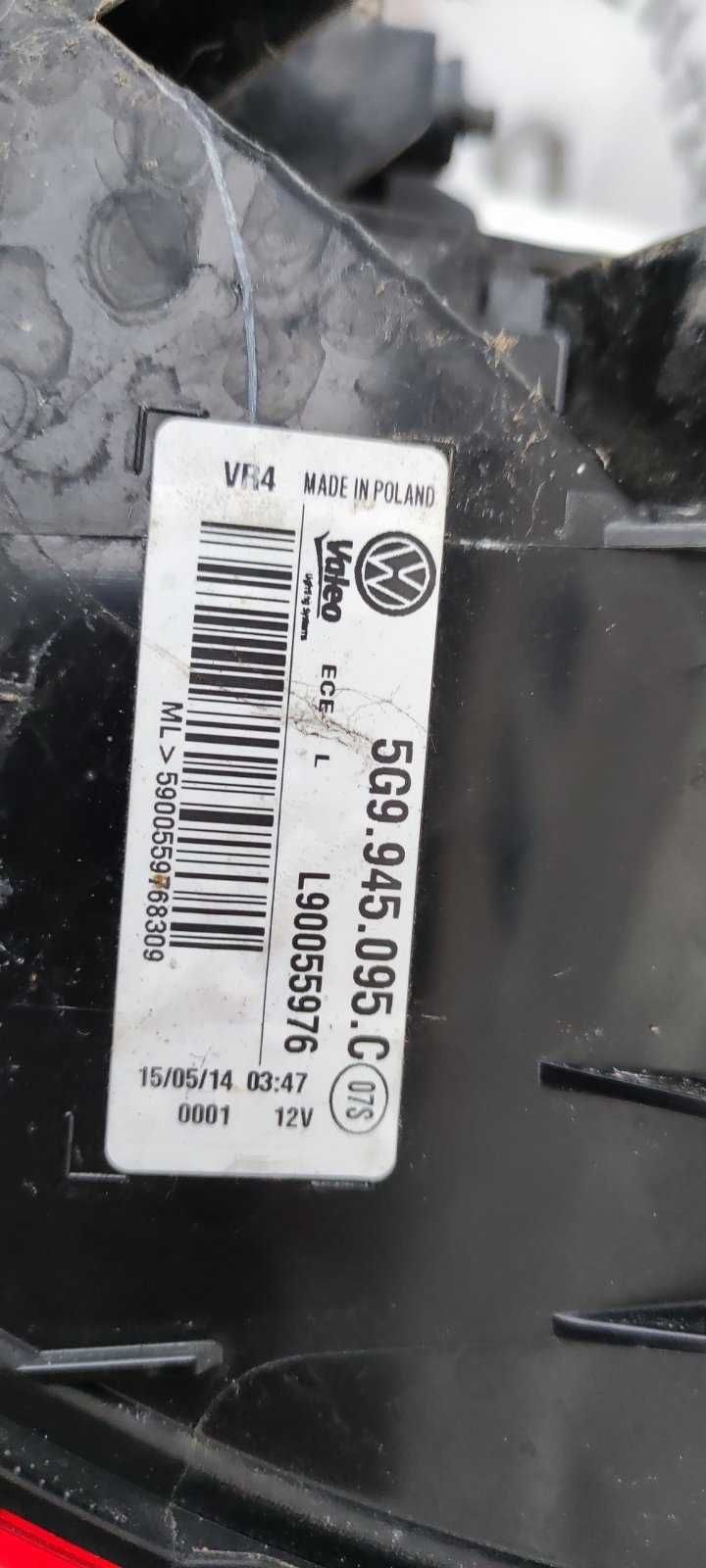 Фонарь Задний VW Golf VII 7 2013-універсал 5G9945093C 5G9945095C