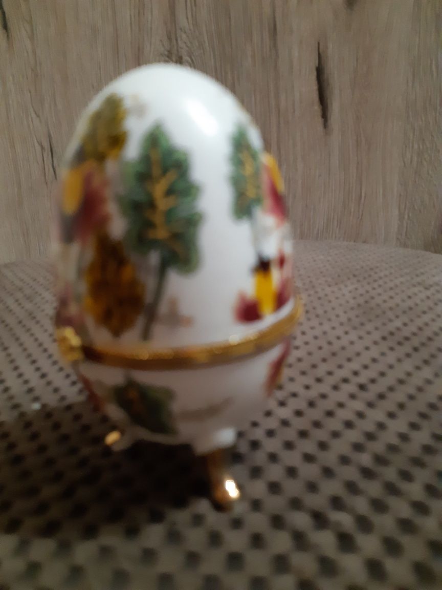 Jajko porcelanowe, ozdobne