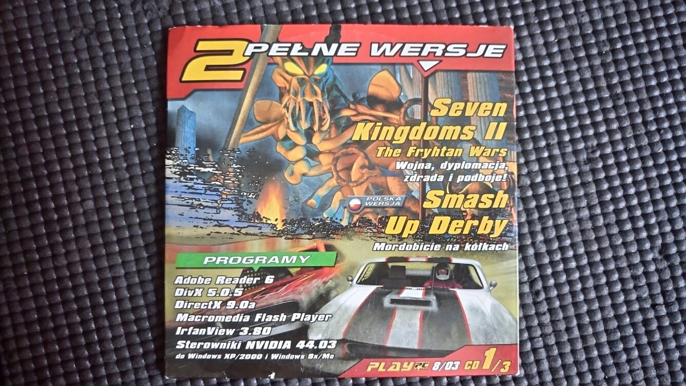 Seven kingdoms II 2 Smash up Derby Aztec Far Gate London Racer Gra PC
