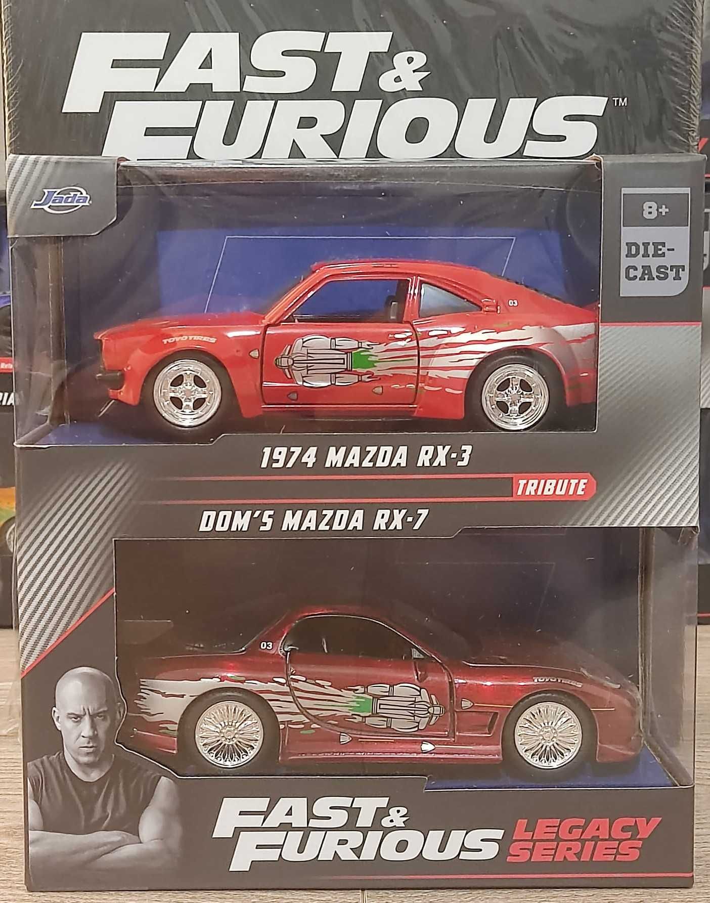 Coleção de carros Fast and Furious 1:32