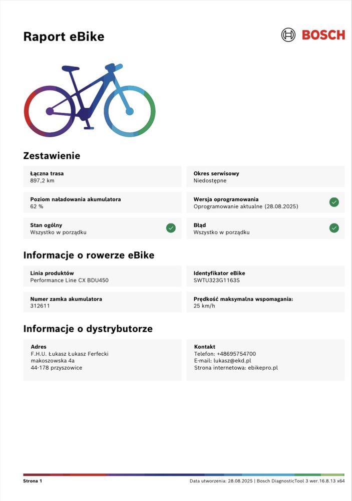 TREK ( XL ) Powerfly FS4 625Wh, 897 KM, BOSCH CX4, 625Wh [no.336]
