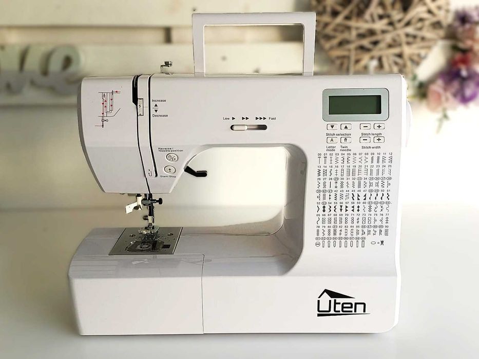 Máquina de costura portátil elétrica UTEN 2685A