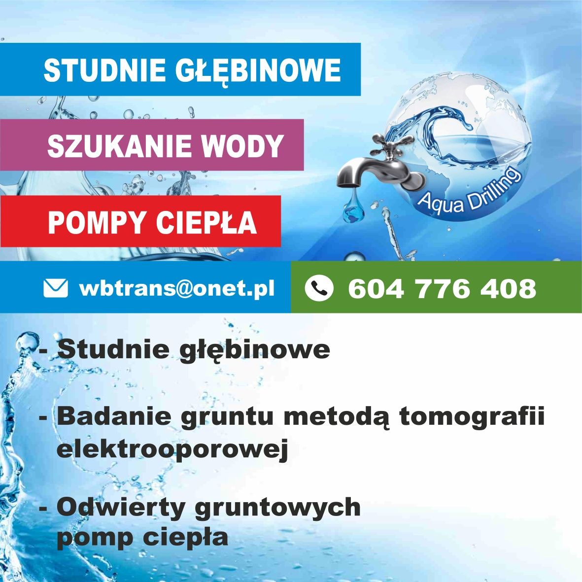 Studnia Głębinowa, Szukanie Wody, Wiercenie, Pompa Ciepła