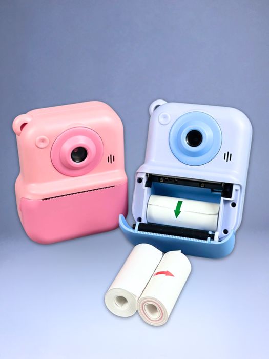 СТИЛЬНА ВЕРСІЯ, Дитячий фотоапарат миттєвого друку, міні принтер
