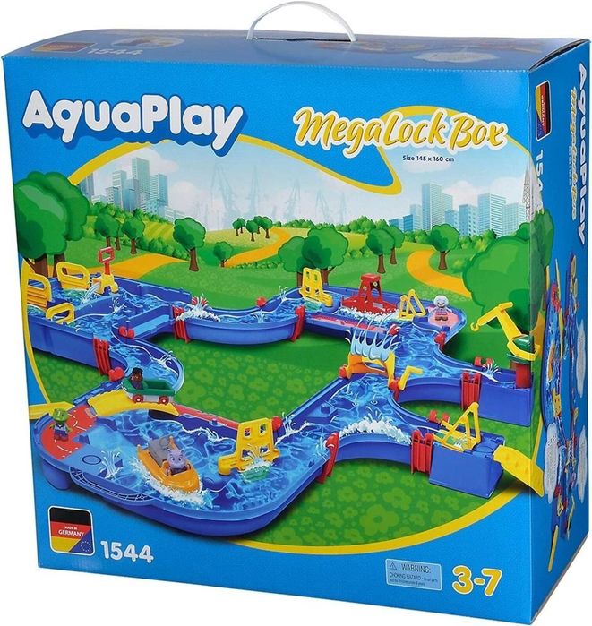 AquaPlay Tor wodny Zamek mega pudełko,520x542 mm