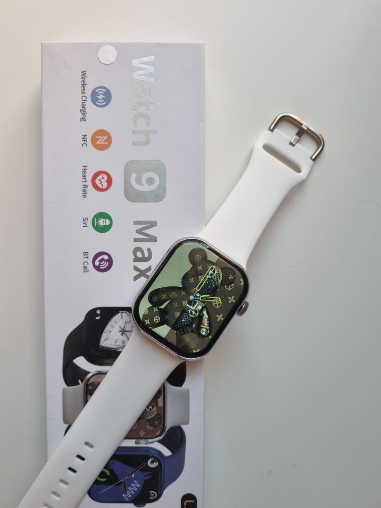 Smartwatch S9 Max biały nowy