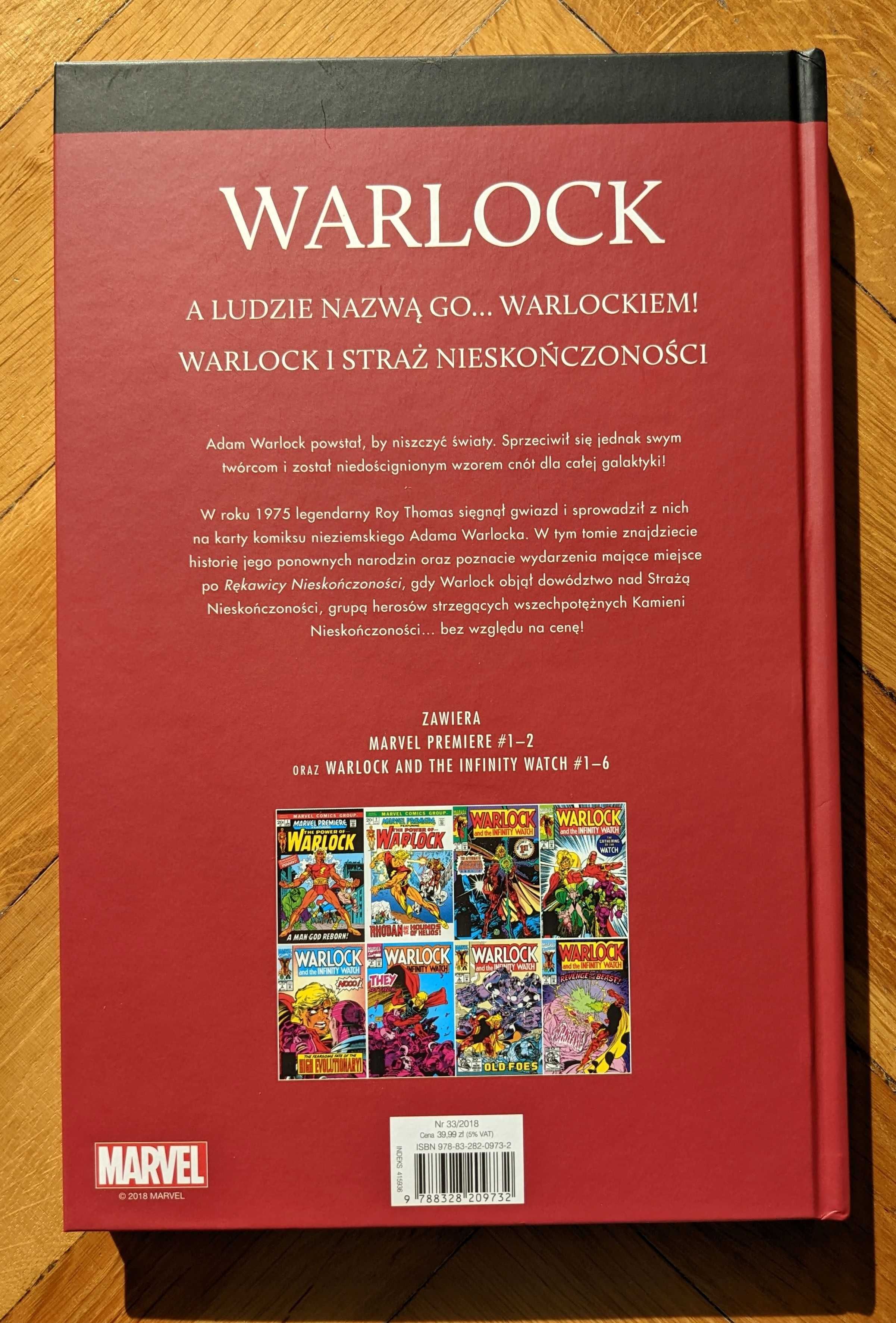 Superbohaterowie Marvela tom 33 Warlock