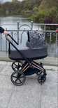 Gondola wozek cybex 2.0 simply flowers flower grey szara priam 3.0