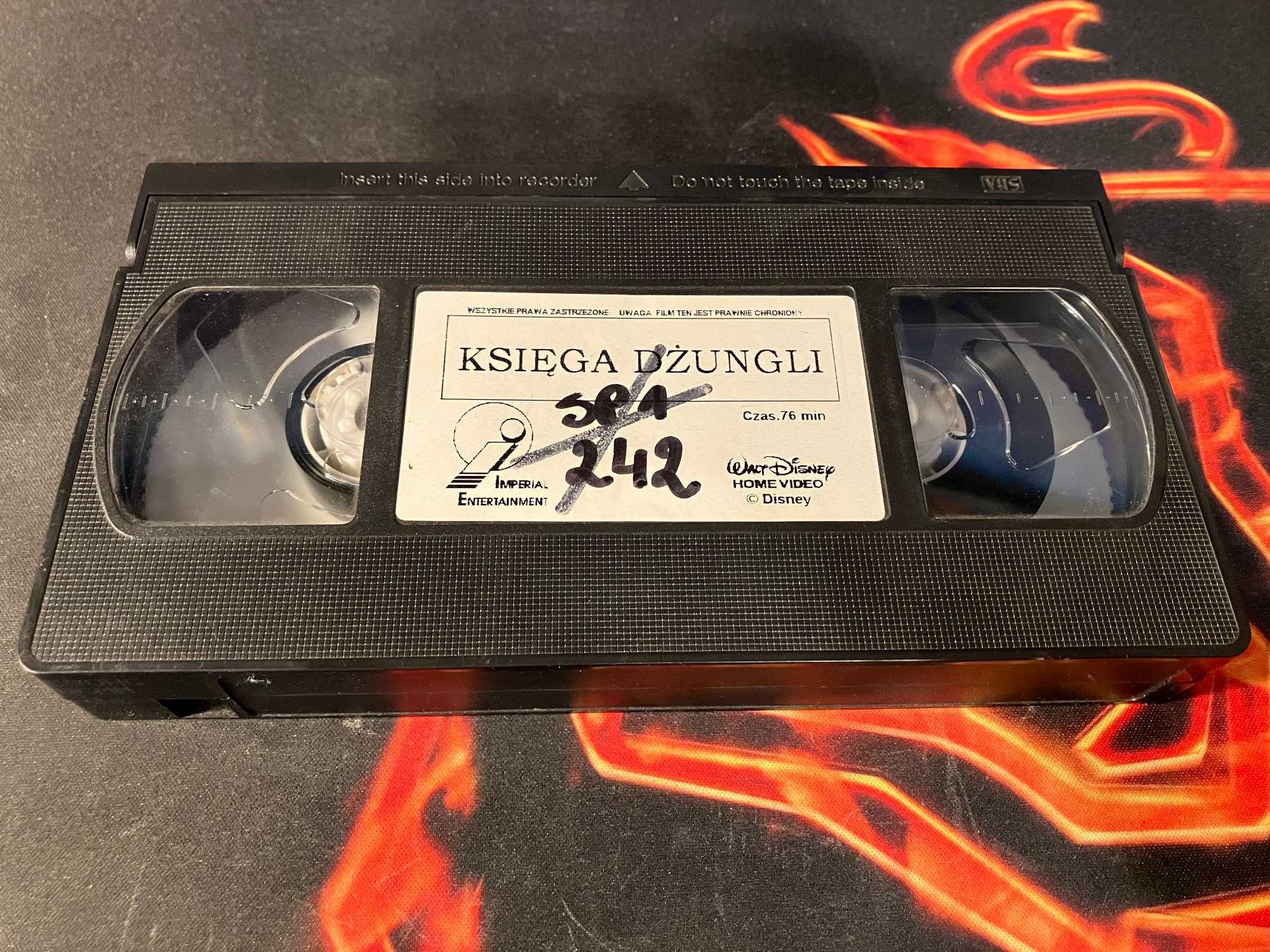 Kaseta VHS Film - Księga Dżungli