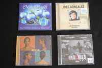 4 CD música novos e selados