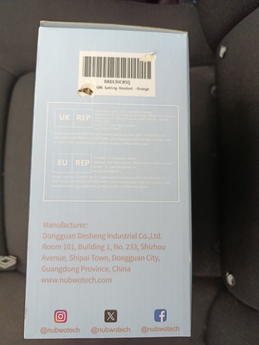 Навушники нові NUBWO 06.