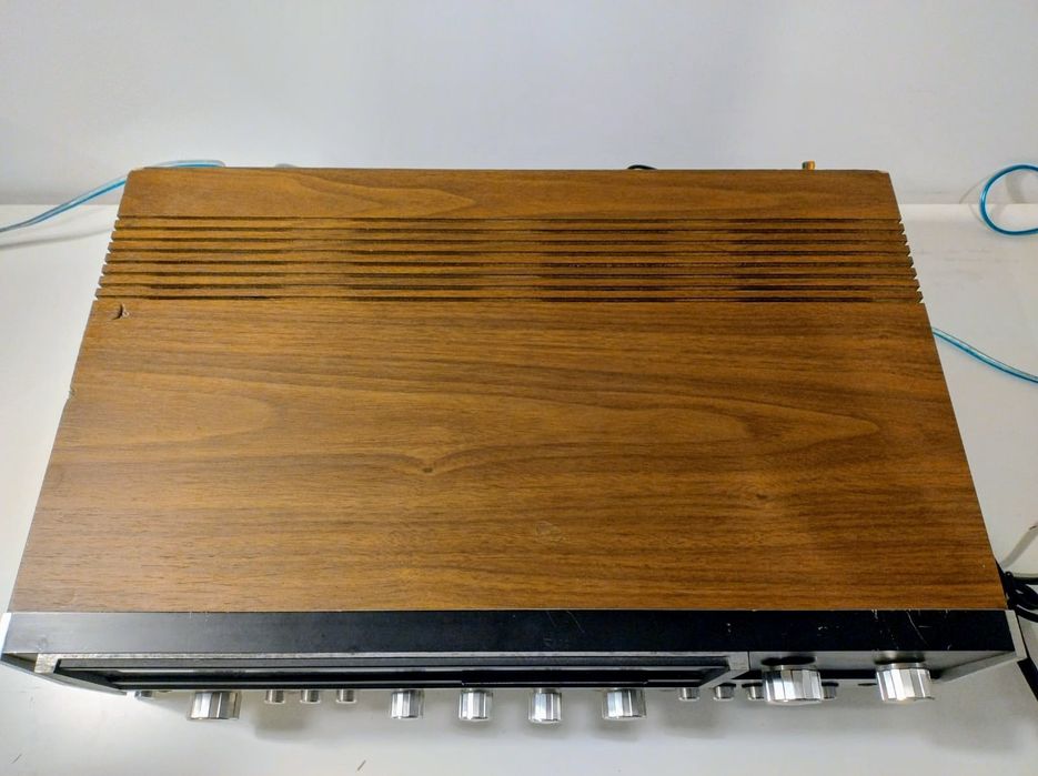 Sansui 8010 czarna wersja 771 amplituner vintage