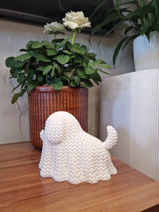 Piesek duszek ozdoba jesienna dekoracja halloween