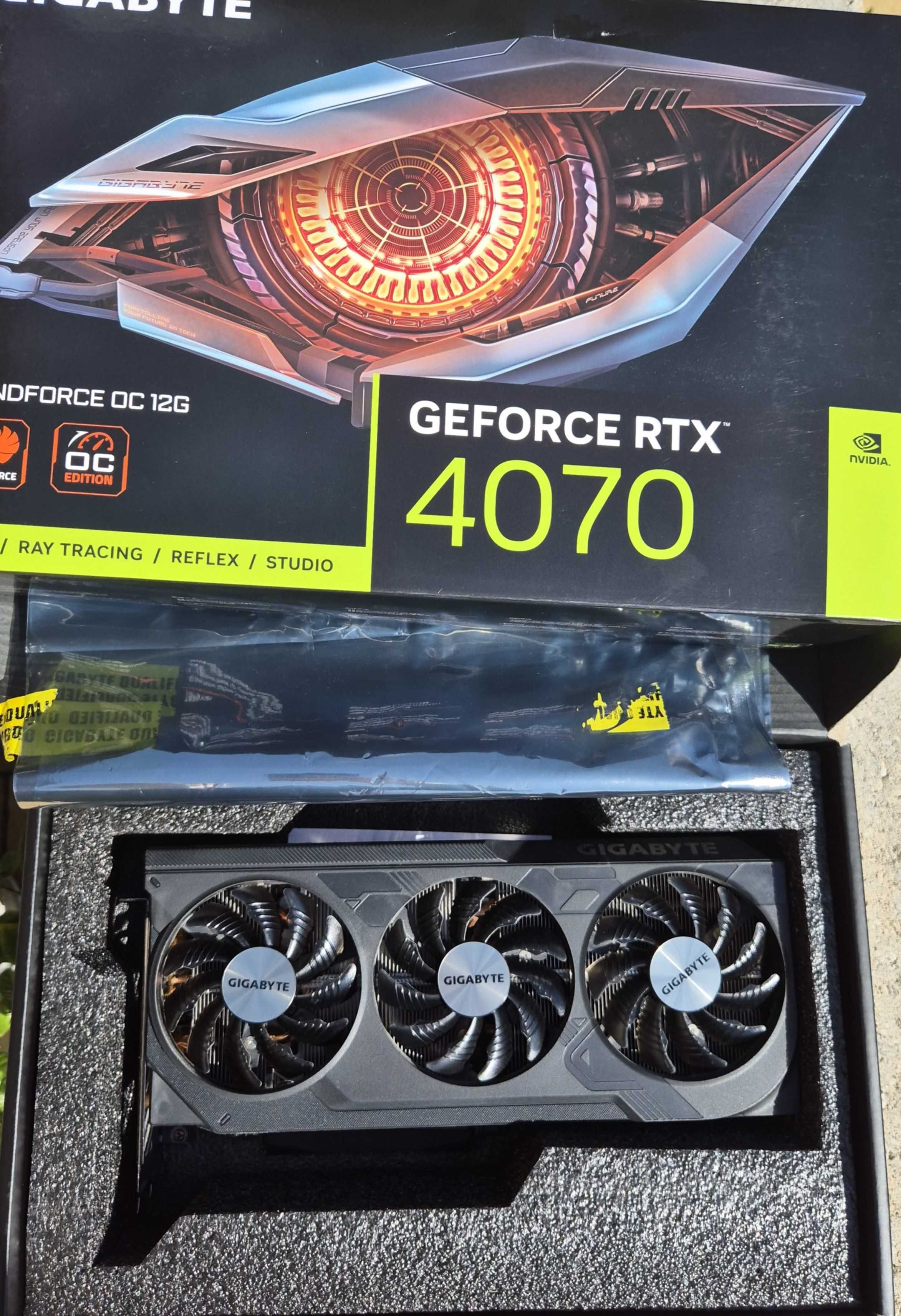 Gigabyte GeForce RTX 4070 WINDFORCE OC 12GB GDDR6X