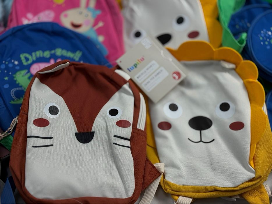 Дитячі рюкзаки, сумочки,бананки Оптом lupilu опт