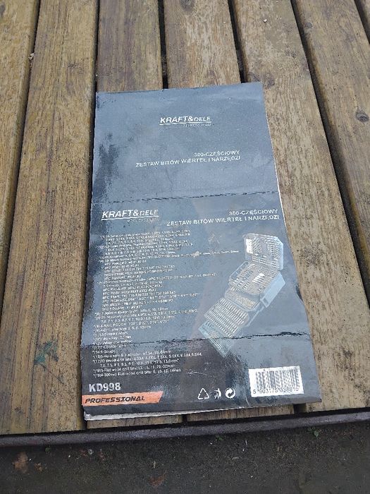 Wiertła Kraft&Dele 300-Częściowy Zestaw