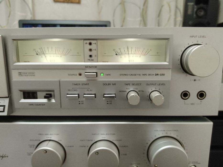 Кассетная дека denon dr320