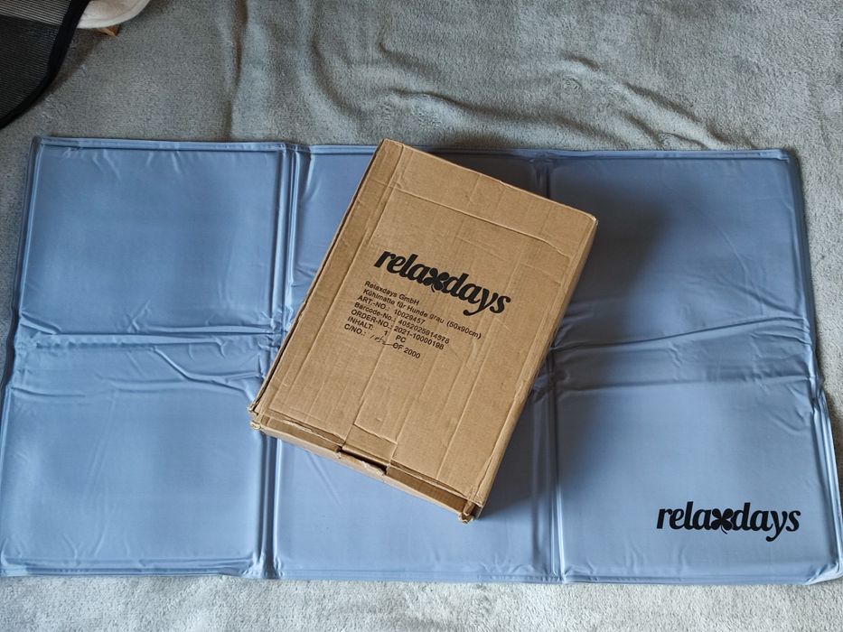 Mata chłodząca dla zwierząt Relaxdays 50 x 90 cm