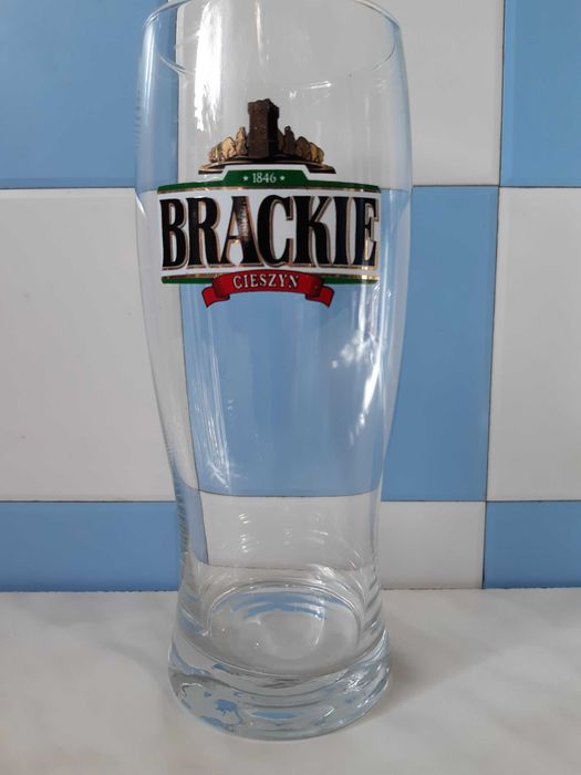 Szklanka Kufel Pokal Brackie 0,5l szkło Krosno