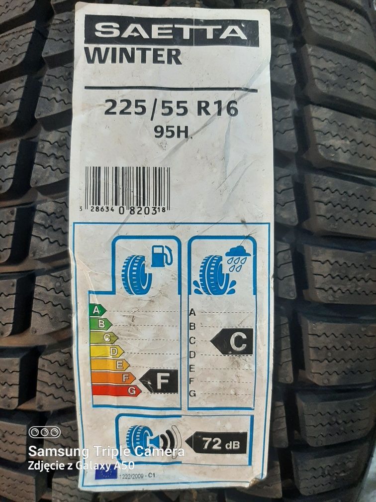 1 szt 225/55R16 Saetta Winter