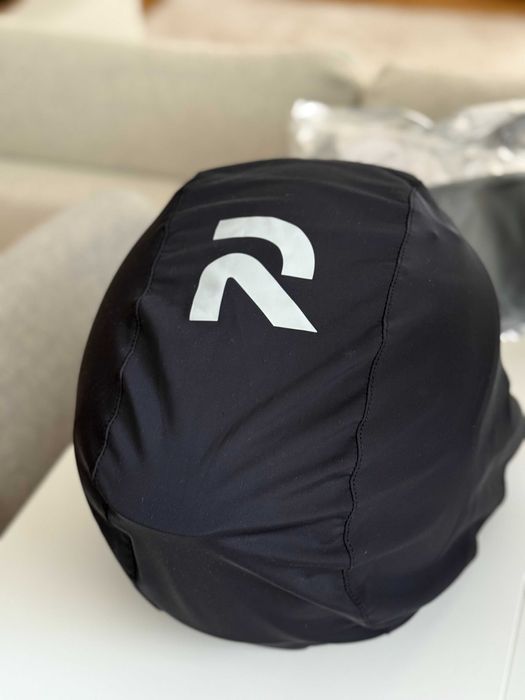 NOWY kask motocyklowy HJC czarny mat rozmiar M + interkom