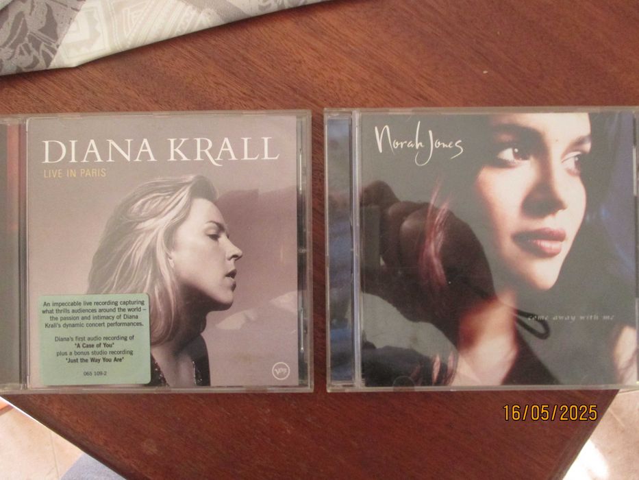 2 CD - Diana Krall - Live in Paris/Norah Jones - Come away with me