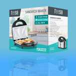 Opiekacz do kanapek Teesa TSA3222 czarny 800 W sandwich