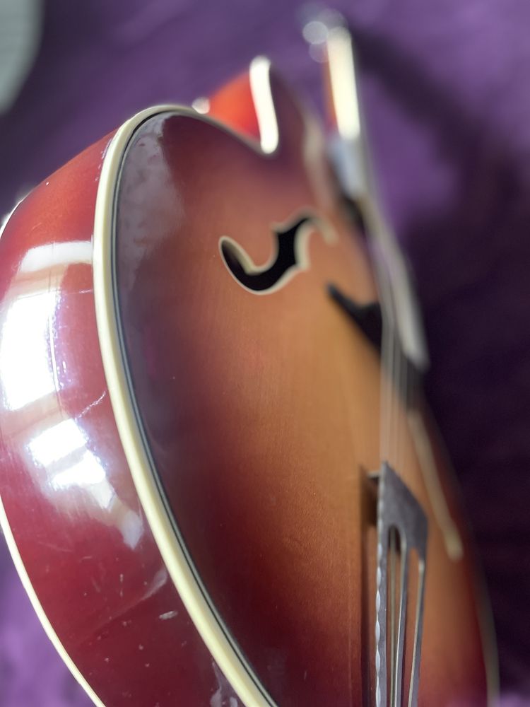 Gitara Vintage Archtop Jazz Martin Graubner Rex 1960-- możliwa zamiana