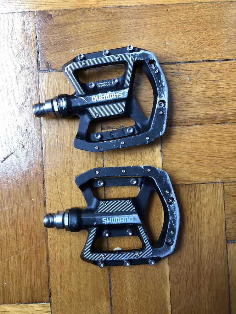 GR500 Shimano pedały platformowe FR DH