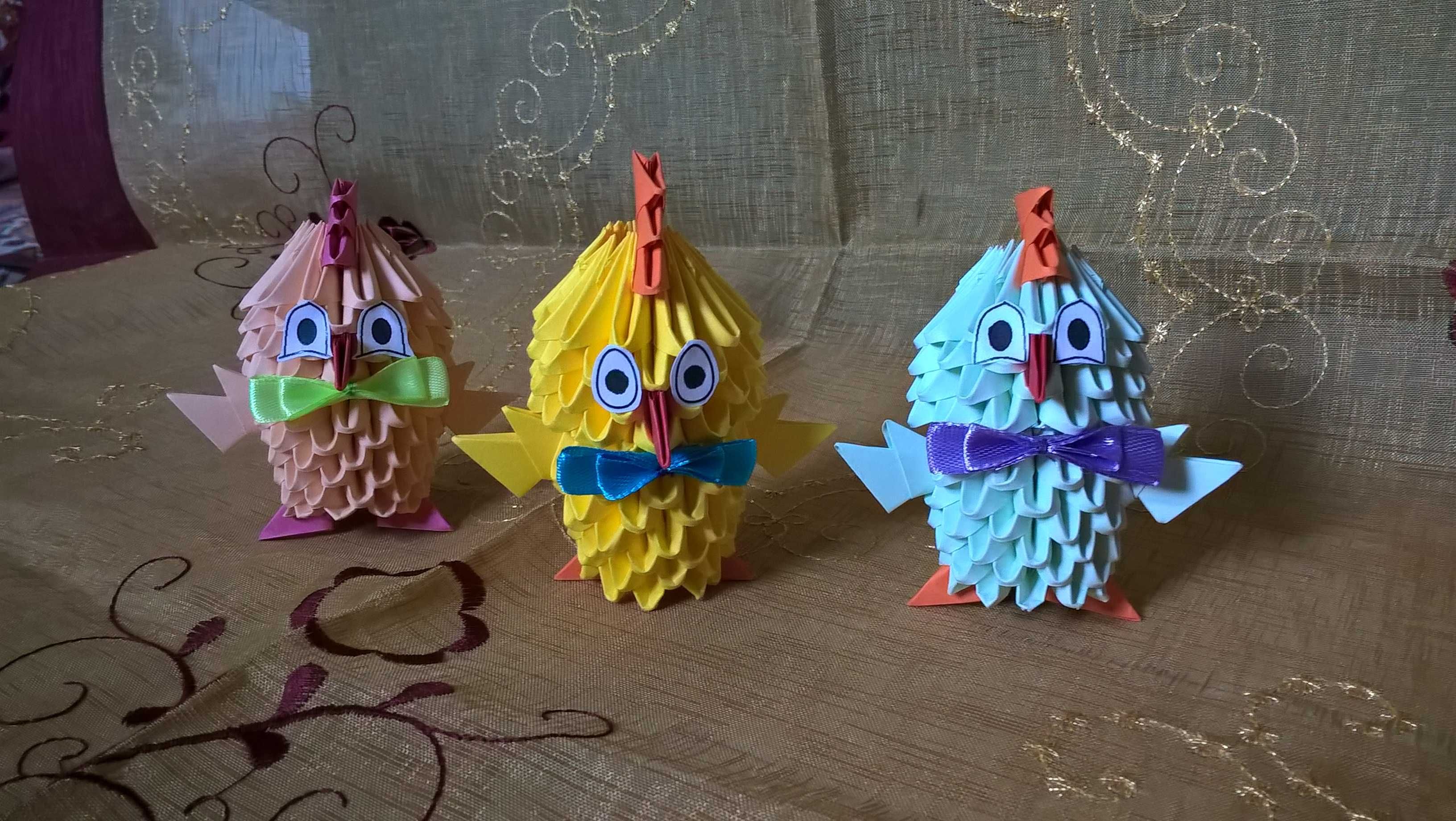 słodkie KURCZACZKI origami- ozdoba, prezent, upominek! (rękodzięło)