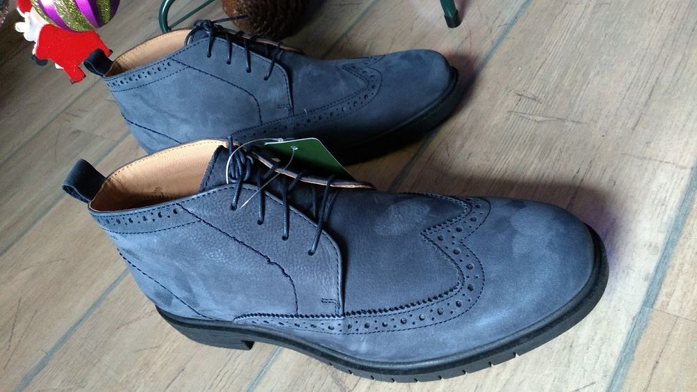 Buty trzewiki męskie obuwie GINO ROSSI skórzane 42 skóra naturalna