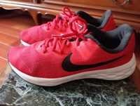 Buty Nike, stan idealny, czerwone siateczka, roz. Eur 37,5