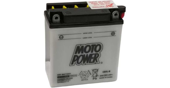 Akumulator motocyklowy Moto Power CB5L-B YB5L-B 12V 5Ah 65A EN P+