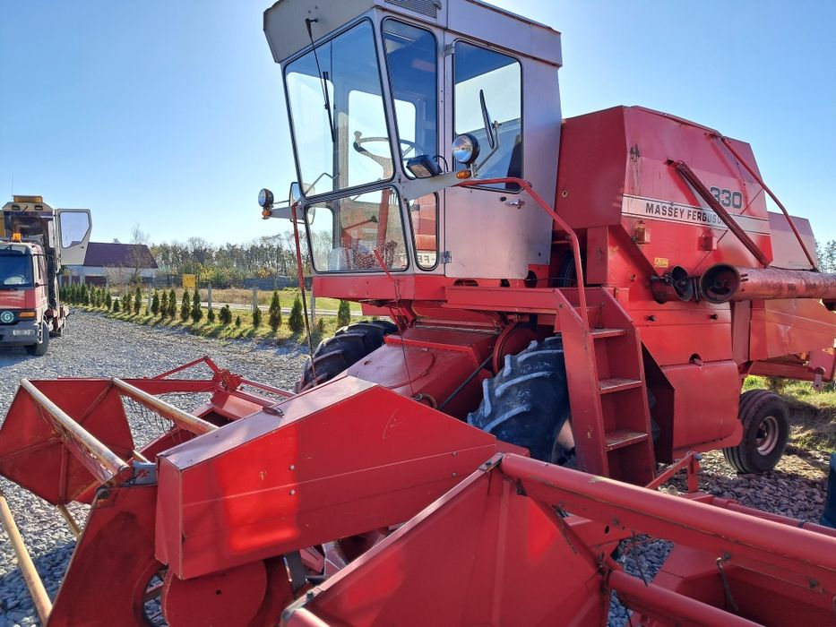 Комбайн Massey Ferguson 330!
