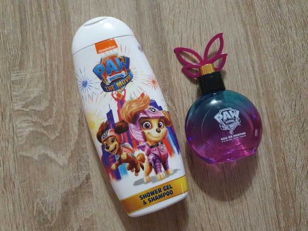NOWY Komplet zestaw kosmetyków dla dziewczynki Psi Patrol Sky perfum