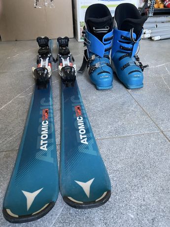 Sprzedam narty 130 i buty narciarskier roz. 24,5
