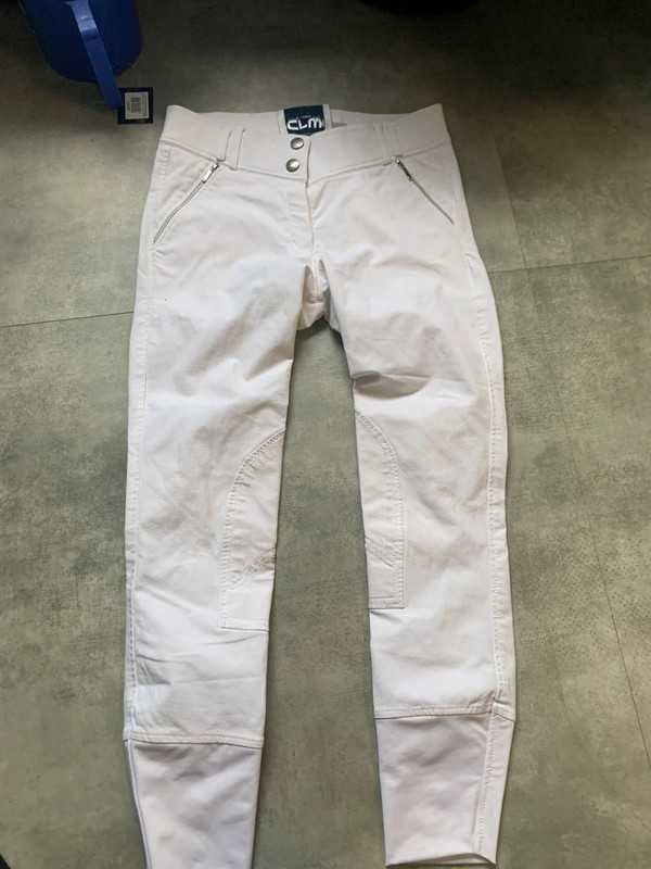 Bryczesy crw 38 M białe