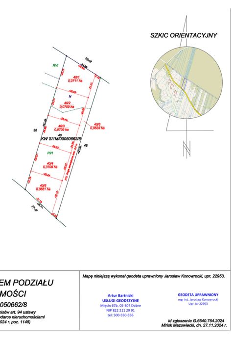 Działka budowlana Ruda Pniewnik