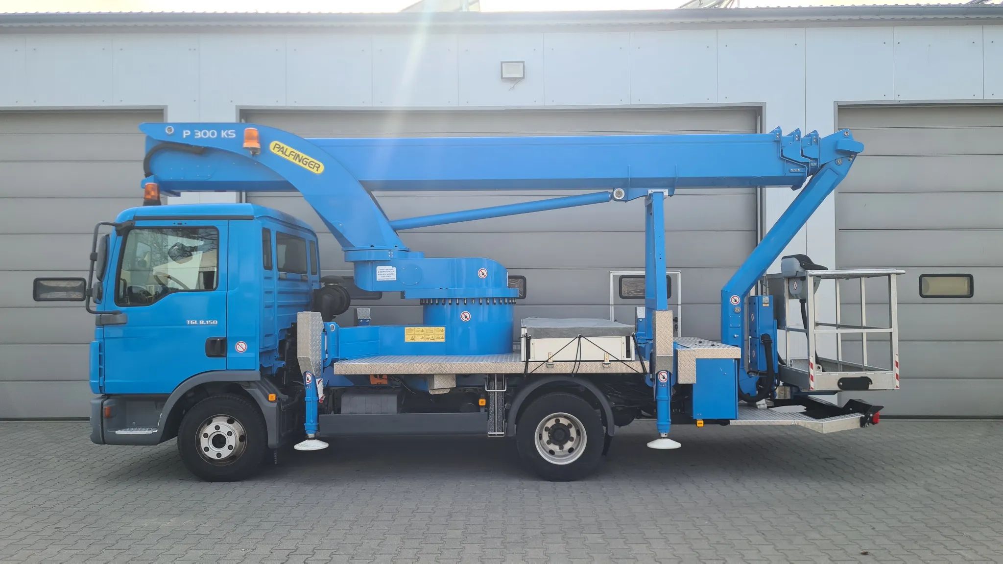 MAN TGL 8.150 - 30 m PALFINGER P 300 KS Podnośnik koszowy ZWYŻKA WUMAG WT 300 Ruthmann Multitel GSR UDT Bronto