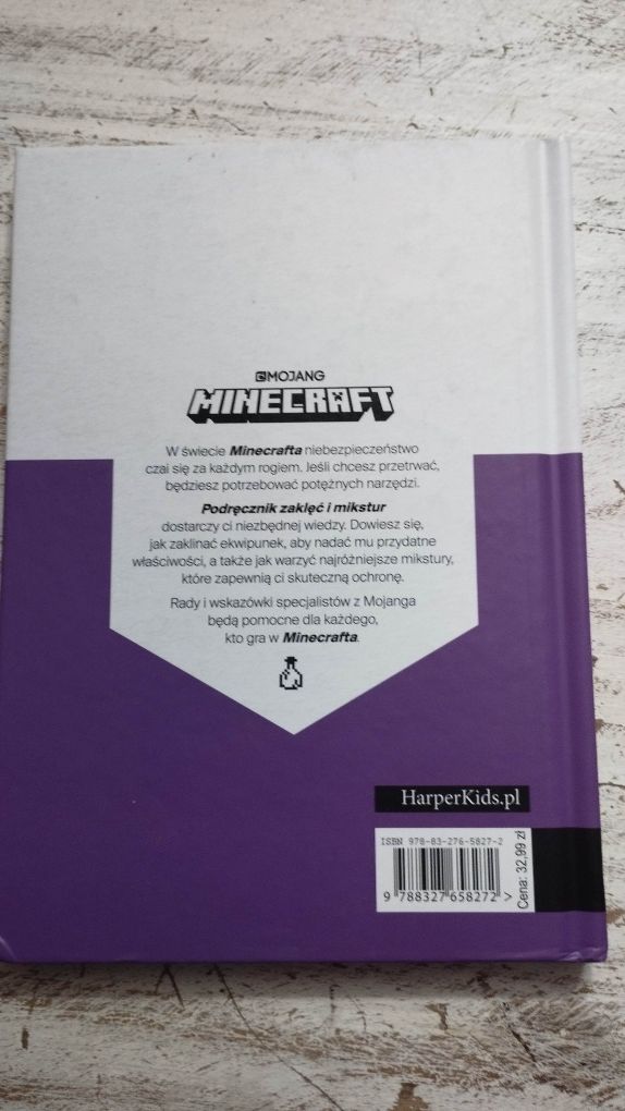 Minecraft Podręcznik zaklęć i mikstur