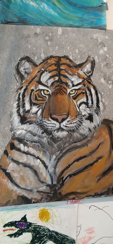 Pintura Tigre de Bengala