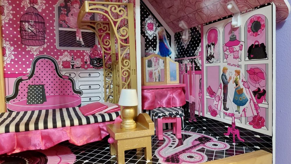 Domek Barbie Kinderkraft duży