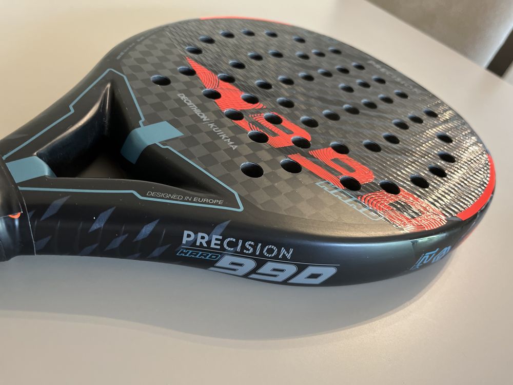 Raquete Padel Kuikma Precision Hard 990 - Bom estado