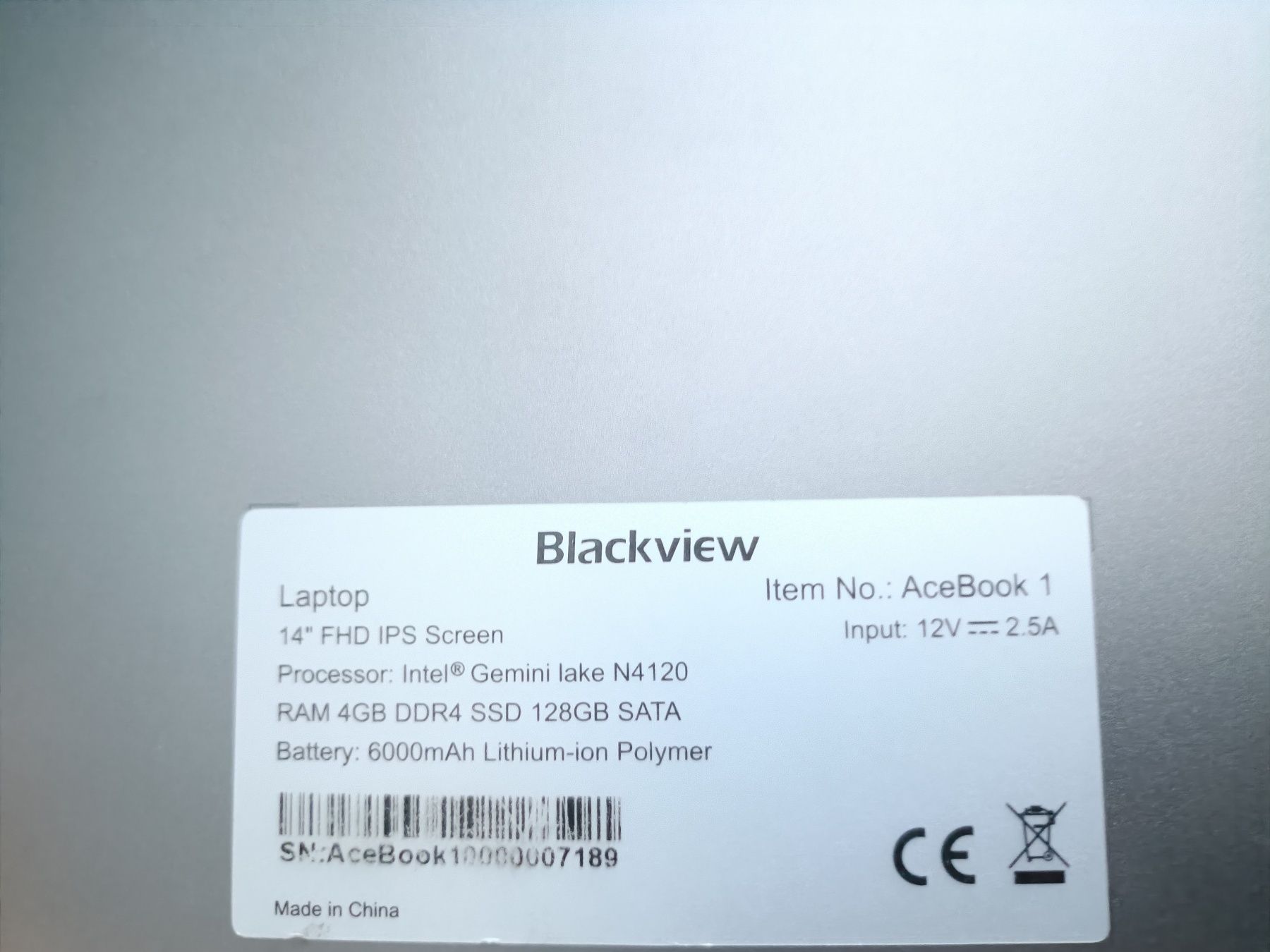 Ноутбук Blackview AceBook 1