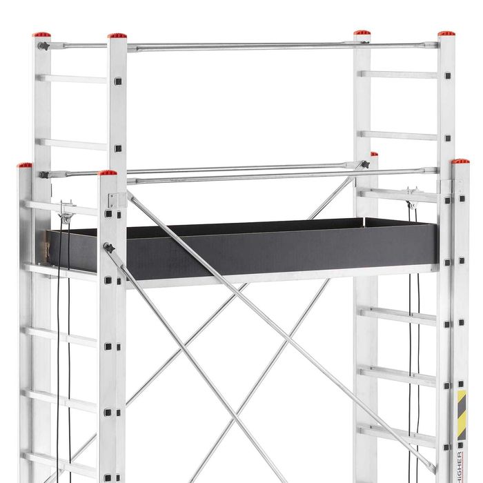 Rusztowanie aluminiowe jezdne wysuwane HIGHER 2x13